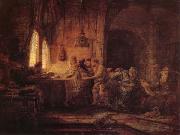 The Parable of the Laborers in the Vineard REMBRANDT Harmenszoon van Rijn
